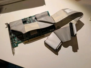 09K646, 9K646, P5110703,DELL LSI LOGIC QUAD IDE RAID CONTROLLER PCI CARD. - Picture 1 of 6