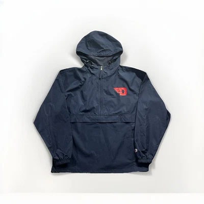 Pullover cortavientos Dayton Flyers para hombre con capucha y bolsillos talla mediana Foto 1 de 4