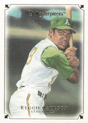 2007 Upper Deck Masterpieces #89 Reggie Jackson - Image 1 of 2