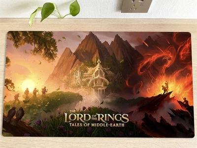 MTG Magic Con Barcelona x LOTR Table Playmat TCG CCG Pad Trading Card Game Matte - Bild 1 von 3
