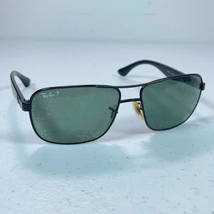 Ray-Ban Sunglasses RB3516 006/9A 59-15 140 3P Black Frame Only - Picture 1 of 7