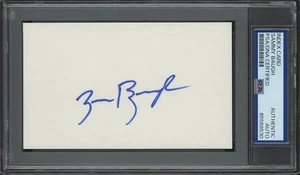 SAMMY BAUGH signed 3x5 index card (Redskins - autograph) HOF - PSA/DNA cert! - Picture 1 of 1