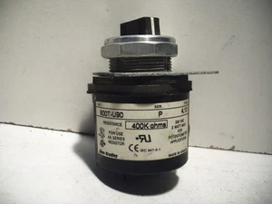 ALLEN-BRADLEY 800T-U90 SER.P TYPE 4,13 POTENTIOMETER 400K OHM WOW!! - Picture 1 of 1