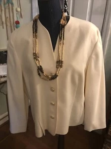 Blazer - Pendleton Fully Lined 100% Virgin Wool Blazer – Size 14 - Picture 1 of 3