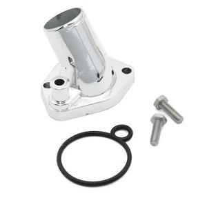 Chrome Water Neck Thermostat Housing Ford Small Block V8's 260 289 302 & 351W - Picture 1 of 2