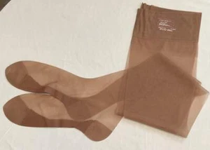 Vtg Suntan Stockings Cuban Heel Size 10.5 Lngth 35 Lot SS - Picture 1 of 6