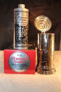 AVON DECANTER HUNTER'S STEIN WILD COUNTRY AFTER RASE 8 ONCE RIEMPITO CON SCATOLA - Foto 1 di 3