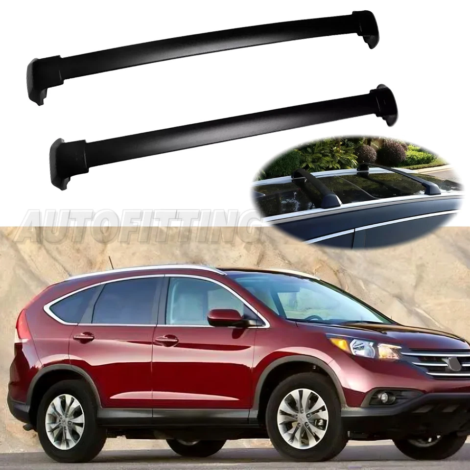 Barra transversal de techo para Honda CR-V CRV 2012-2016 2 PIEZAS barras de carga Foto 1 de 4