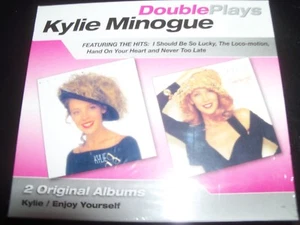 Kylie Minogue ‎– Kylie / Enjoy Yourself (Double Plays) (Australia) 2 CD - New   - Picture 1 of 2