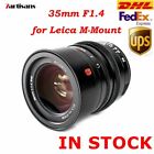 DHL 7artisans 35mm F1.4 Full Frame MF Lens for Leica M Mount M6 M7 M8 M9 Camera