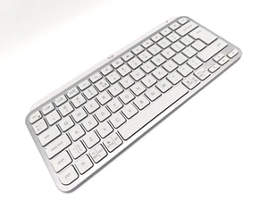 Logitech MX Keys Mini Kabellose Tastatur Hellgrau), Englisch - US - Bild 1 von 3