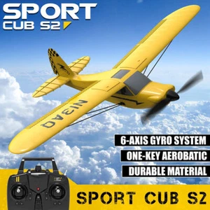 Volantex 2.4G 3CH Sport Cub S2 RC Airplane 6-Axis Gyro Fixed Wingspan Plane Toy - Picture 1 of 11