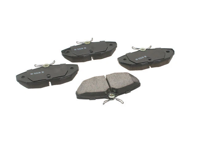 Conjunto de pastilhas de freio traseiras Akebono 86QF46P compatível com 2004-2006 Jaguar XJ8 EURO Ultra-Premium - Imagem 1 de 1