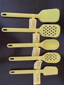 Kitchen Utensil Set of 5 Piece Silicone Heat Resistant Kitchen Spoon Cook Tools - Picture 1 of 1