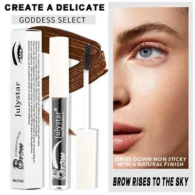 Super Lock The Brow Glue Transparent Lightweight Quick-drying Eyebrow Gel Tint - Image 1 of 4