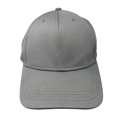 Athletic Works Fitted Hat Gray L-XL Stretch Blank Solid 6 Panel Outdoor - Image 1 of 4