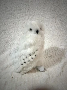 Harry Potter's Owl Hedwig, White Owl Plush, Noble Collection 10” Wizarding World - Picture 1 of 8