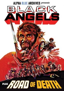 BLACK ANGELS/ROAD OF DEATH-1970's EXPLOITATION BIKER DOUBLE FEATURE - Picture 1 of 11