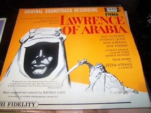 LP/LAWRENCE OF ARABIA /FILM SOUNDTRACK (MAURICE JARRE(1963 ORIG STEREO PYE INTER - Picture 1 of 1