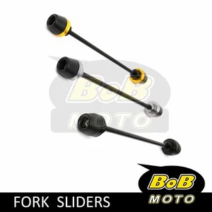 For Suzuki GSX-R 1000 01-04 GSX-R 750 600 Delrin Racing Front Fork Sliders - Picture 1 of 8
