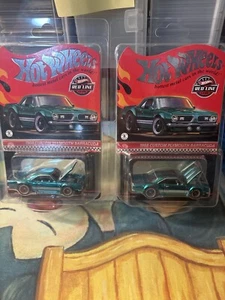 2024 *HOT WHEELS RLC CLUB* 1968 Custom Plymouth 68 Barracuda Teal Spectraflame - Picture 1 of 11
