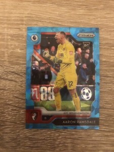 2019-20 Panini Chronicles Blue Ice Prizm /99 Aaron Ramsdale #305 Rookie RC