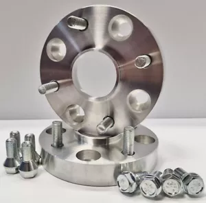 15mm wheel adapters for VW 4x100 57.1 to fit Hyundai 4x114.3 67.1 wheels - Picture 1 of 1