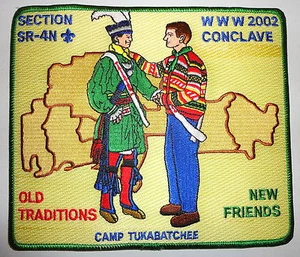 2002 SR-4N OA Conclave Back Patch - Alibamu Host Lodge - Picture 1 of 1