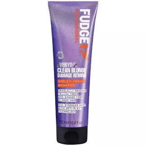 Fudge Professional Clean Blonde Damage Rewind Purple Toning Shampoo 250ml - Picture 1 of 1