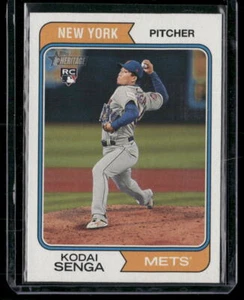 2023 Topps Heritage #622 Kodai Senga - Picture 1 of 2