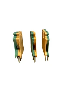 din rail earth terminal connector 2.5mm, 4mm or 6mm control panel components   - Picture 1 of 3