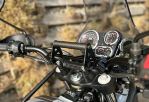 Handlebar Mount for Phone GPS for Royal Enfield Scram 411 - Picture 1 of 6