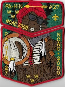 Lodge  27 Pa-Hin 2000 NOAC Two Piece OA flap set - Picture 1 of 1