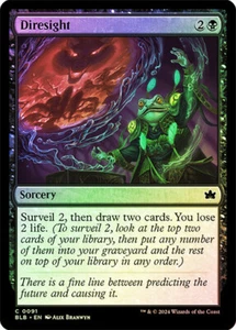 Diresight - 91 FOIL - Bloomburrow - Imagen 1 de 1