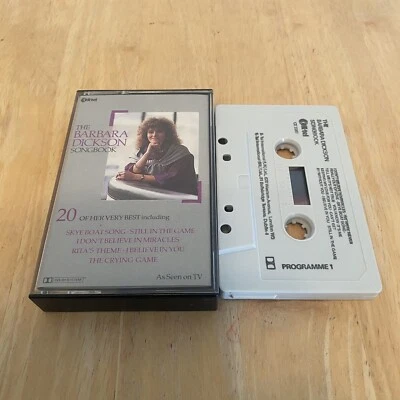 BARBARA DICKSON THE BARBARA DICKSON SONGBOOK cassette tape album - Image 1 of 3