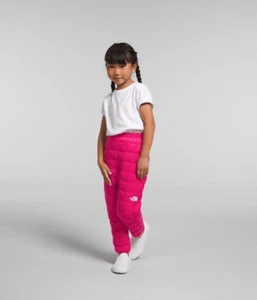 The North Face Pink Kids Reversible ThermoBall Pants - Picture 1 of 5