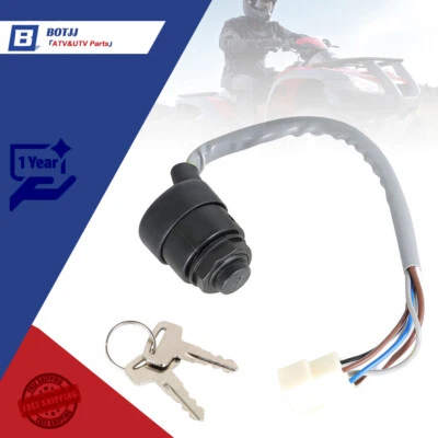 Nuevo interruptor de llave de encendido para Kawasaki UTV 27005-0011 / Mule 600 610 4000 4010 Foto 1 de 4