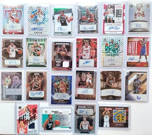 22x Auto Patch Lot /25 /49 /75 Autograph - Rookie SP Prizm Patch KAWHI - Picture 1 of 2