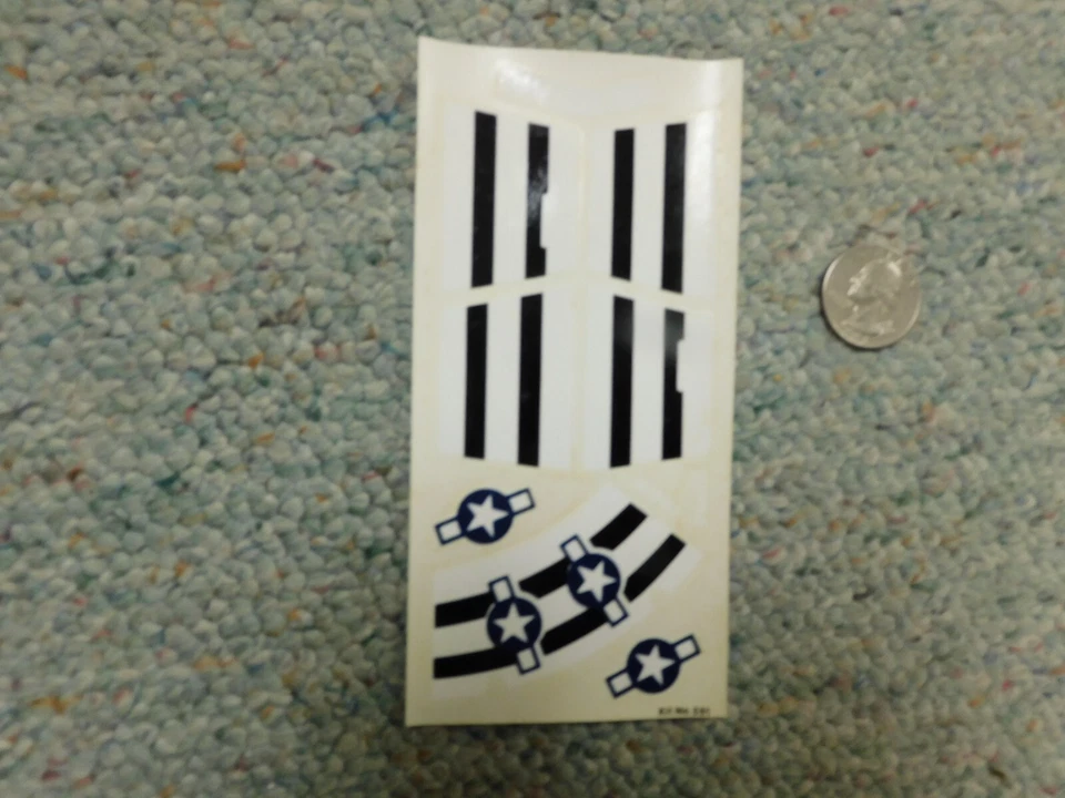 Lindberg decals 1/72 P-51B Mustang   G71 - Image 1 of 1