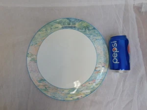 VILLEROY & BOCH SUMMER DREAMS 13" FLAT CAKE SERVING PLATE FAURE HEINRICH GERMANY - Picture 1 of 8