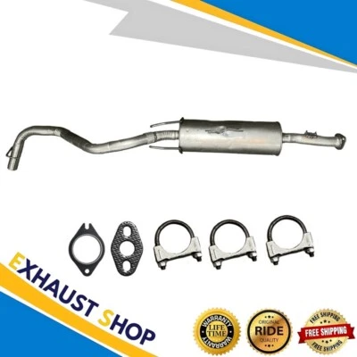 Conjunto de silenciador trasero para Toyota Tacoma 2001-2004 2,7 L | 103,3 pulgadas distancia entre ejes Foto 1 de 4