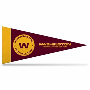 NEW Washington Football Team Mini Pennant  9"x4" (22 x 9 1/2 cm) Made in USA - Picture 1 of 5