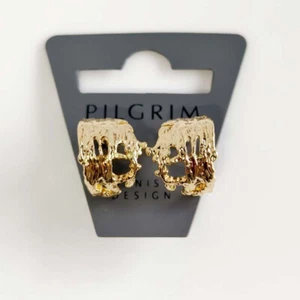 Nuevos aretes abstractos peregrinos de 17 mm regalo vintage mujeres fiesta vacaciones joyería - Imagen 1 de 4