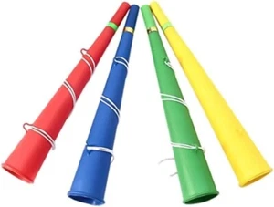 YSAMAX Trumpet With Rope, Events Fan Horn, Football Games Fan Cheer Party Horn - Picture 1 of 7
