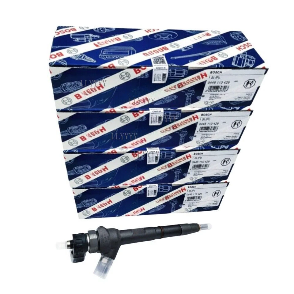 4 piezas inyectores de combustible 03L130277R 0445110429 para 12-15 Volkswagen Passat diésel Foto 1 de 4