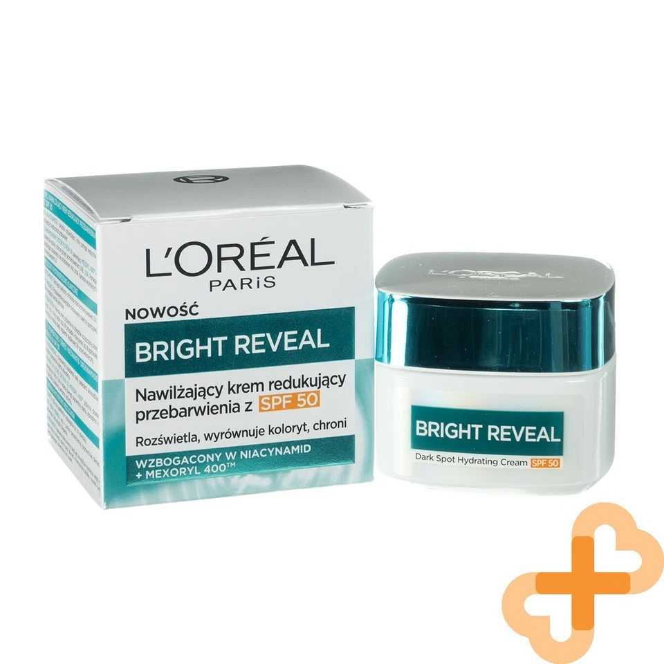 L'Oreal Paris Hell Reveal Dark Punkt Aufhellung Feuchtigkeitscreme Cream 50 50 - Bild 1 von 4