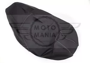 Cubierta de asiento Honda SH125 SH150 SH300 2012 -2023 negra con costuras blancas - Imagen 1 de 3