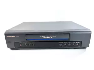 Panasonic PV-7450 Blue Line Omnivision 4-Head VCR No Remote - FOR PARTS/REPAIR - Picture 1 of 12