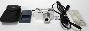 Canon PowerShot S110 12.1MP Digital Camera White Tested READ Zoom Lens Issue - Picture 1 of 12