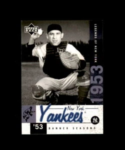 YOGI BERRA #145 2001 UPPER DECK LEGENDS OF NEW YORK YANKEES - Picture 1 of 2